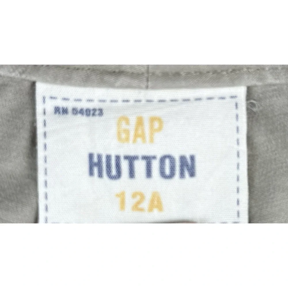 Vintage Y2K Gap Womens 12A Khaki Pants Wide Leg Chino Cotton 2003 Beige